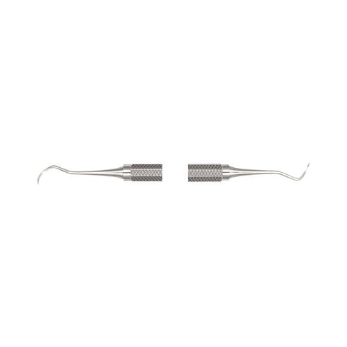 Hu-Friedy S204S6 Double End #204S Sickle Scaler #6 Satin Steel Handle Hu-Friedy S204S6 Double End #204S Sickle Scaler #6 Satin Steel Handle